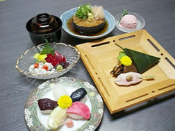京都グルメマップ　各店舗メニュー　イメージ01